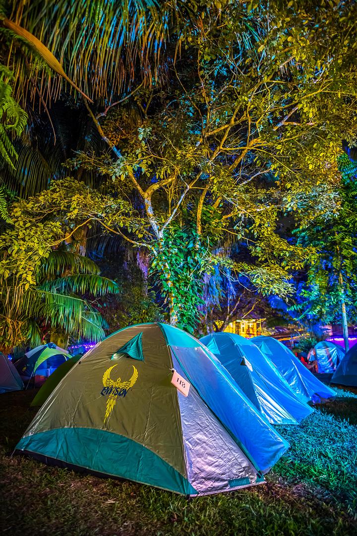 Onsite Camping | Tent Rental | VIP La Sombra