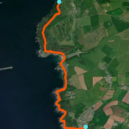 10K Route: South West Coastal Path
