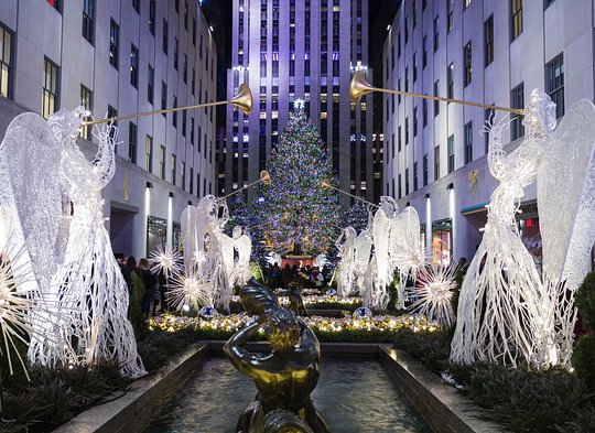 The Christmas Tree Lighting in New York City