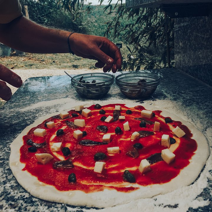 pizza making