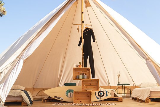 Shared Tipi Tents