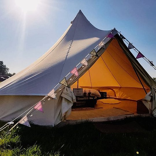 Glamping available 